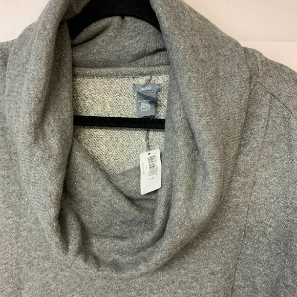 Aerie womens SZ XL tunic pullover grey metallic activewear loungewear NWT - Picture 10 of 10